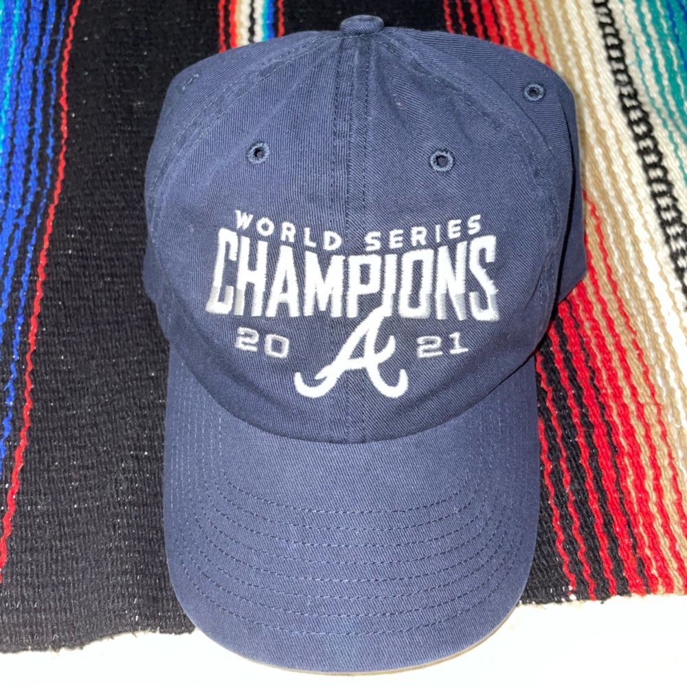 Atlanta Braves MLB 2021 World Series dad hat